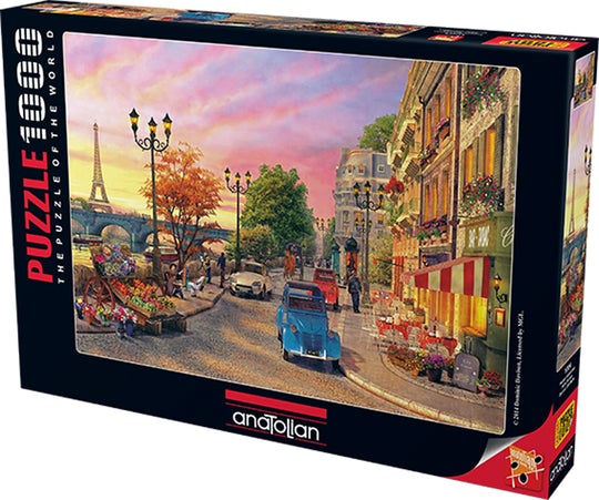 Seine Sunset, Dominic Davison (1000pcs)