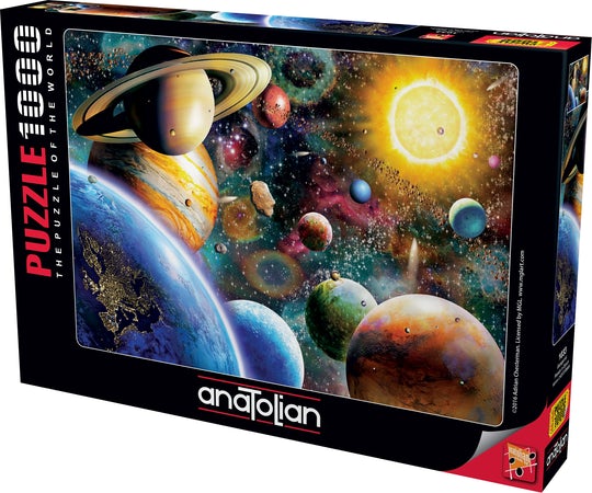 Planètes dans l'espace, Adrian Chesterman (1000pcs)