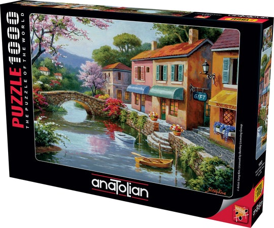 Boutiques de village pittoresques, Sung Kim (1000pcs)