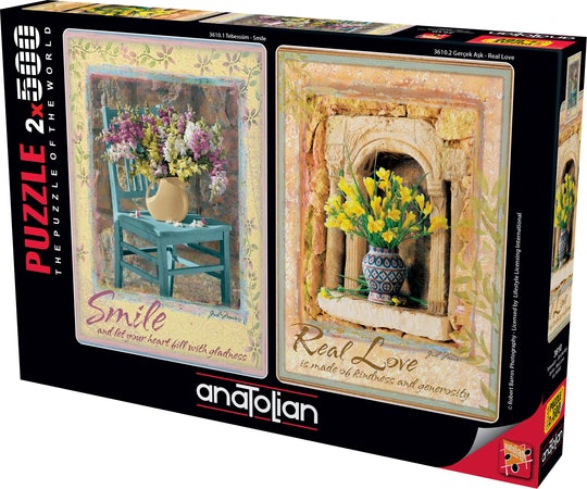 Smile - Real Love, Gail Marie (2x500pcs)