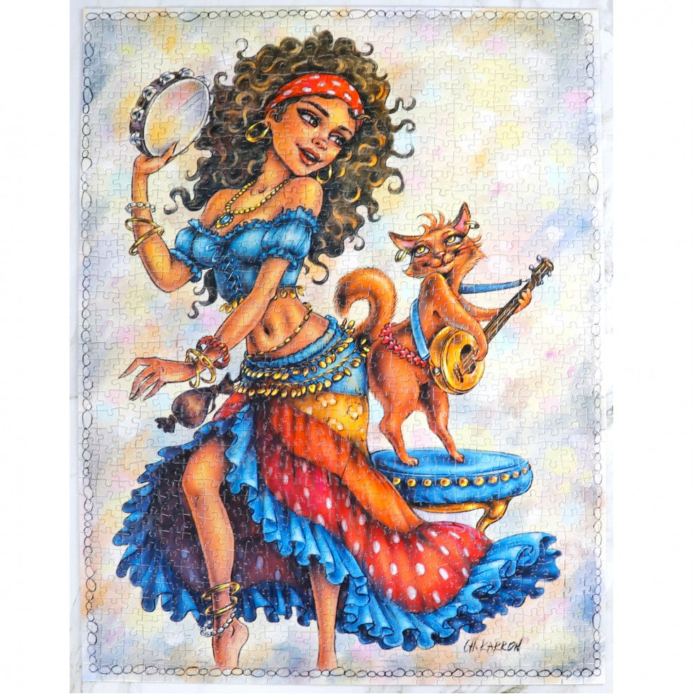 PFG Dancing Queens, Christine Karron (1000 pièces) (Usage/Usé - PUZZLES FOR GOOD)