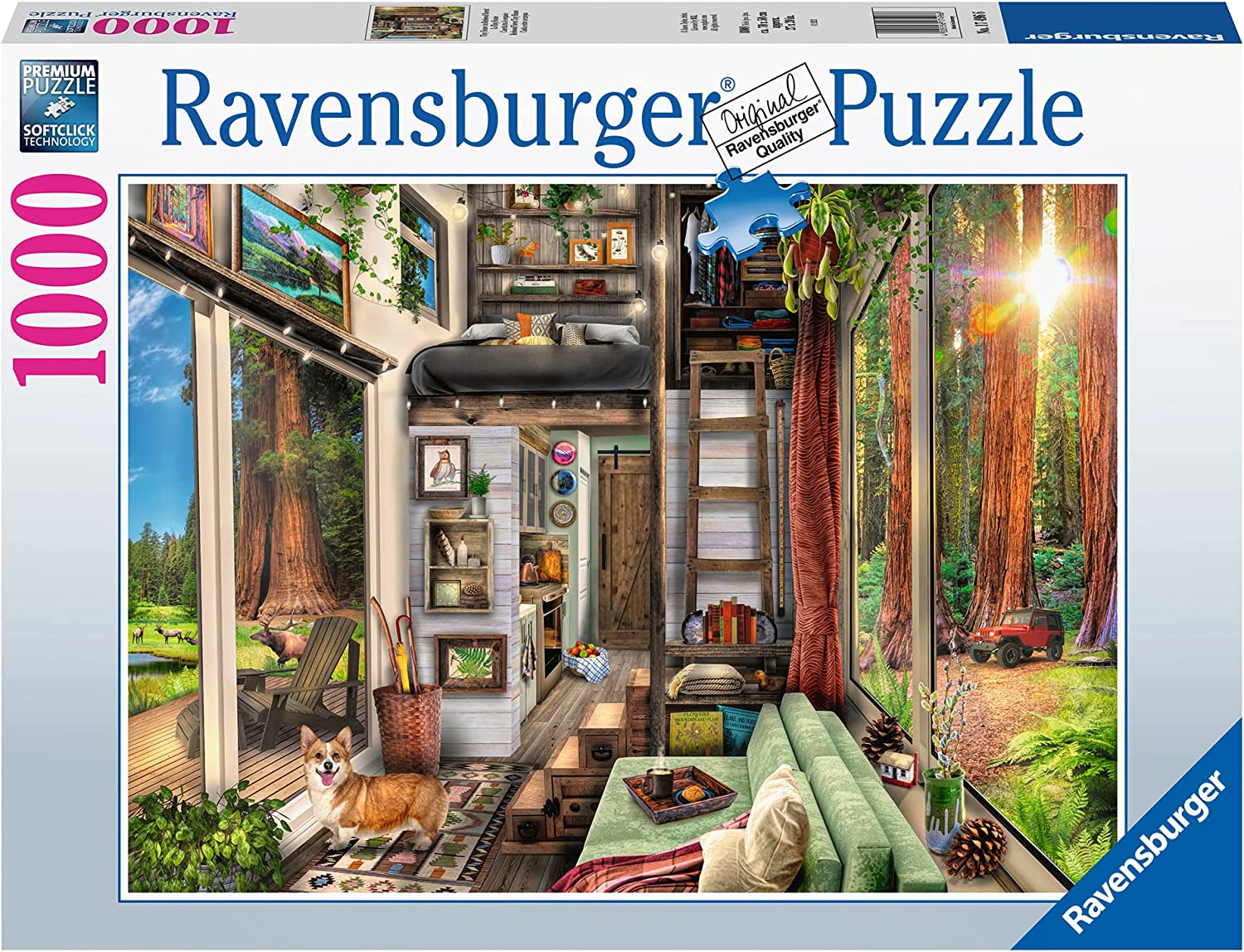 Ravensburger Redwood Forest Tiny House (1000pcs)