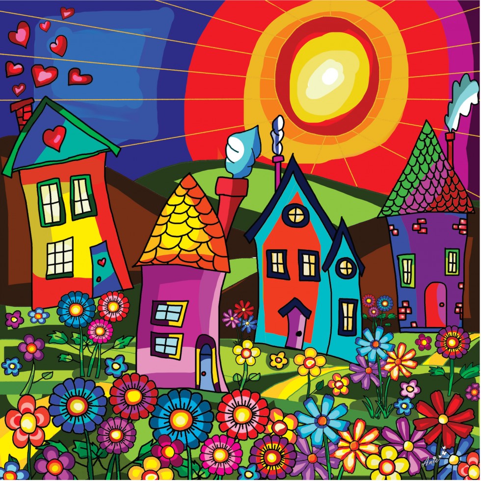 Sunny Day (Oh! Soleil, Soleil), Anie Maltais (1000pcs SQUARE)