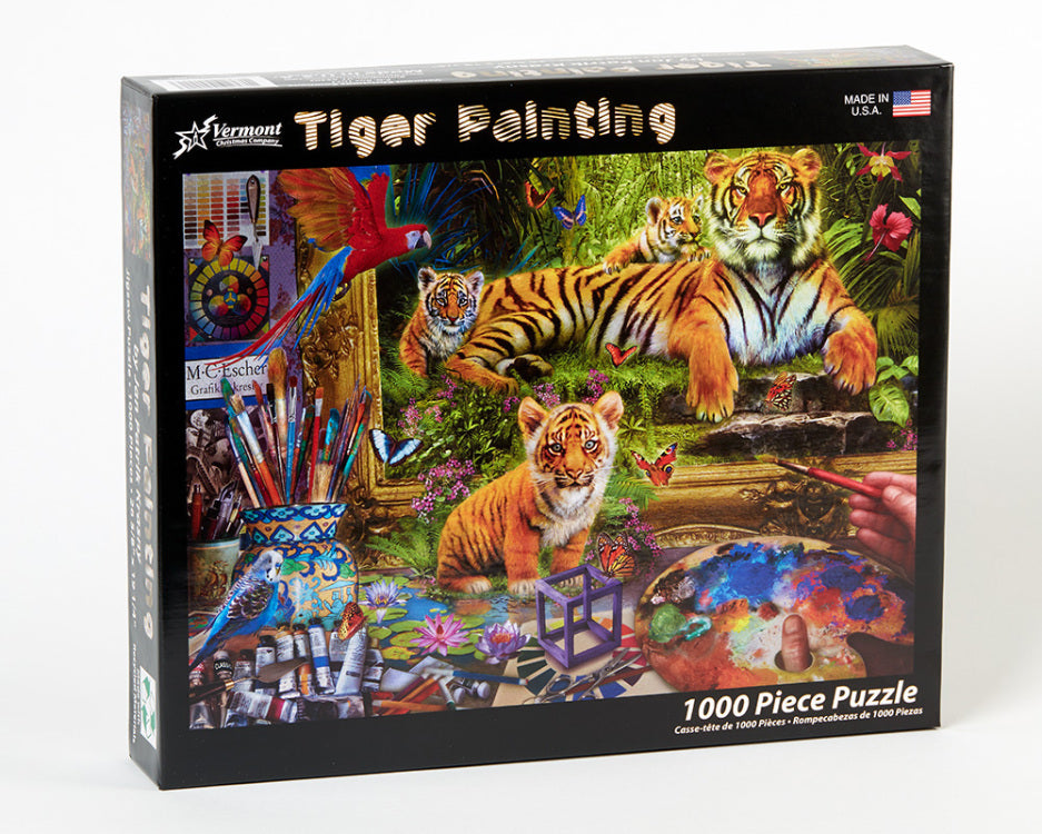 Tiger Painting, Jan Patrik Krasny