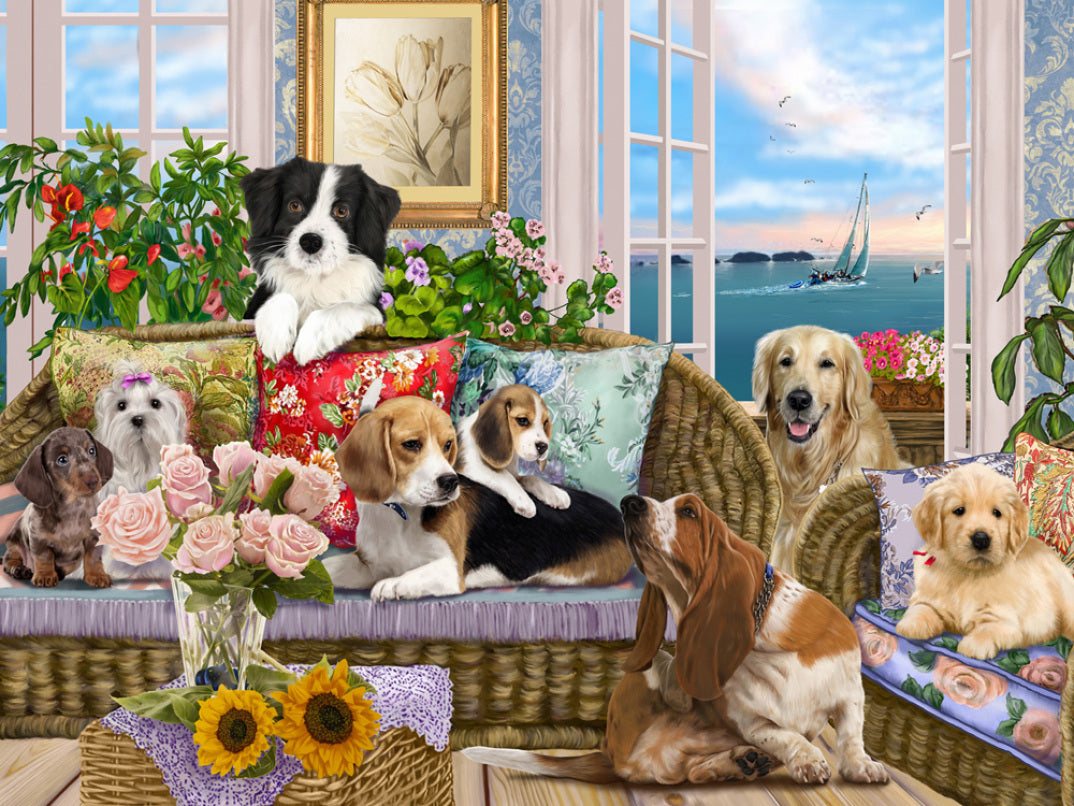 Dogs on the Sofa