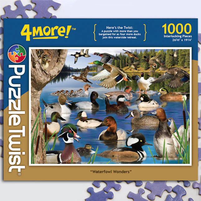 Les merveilles de la sauvagine - 4 de plus! (1000pcs)
