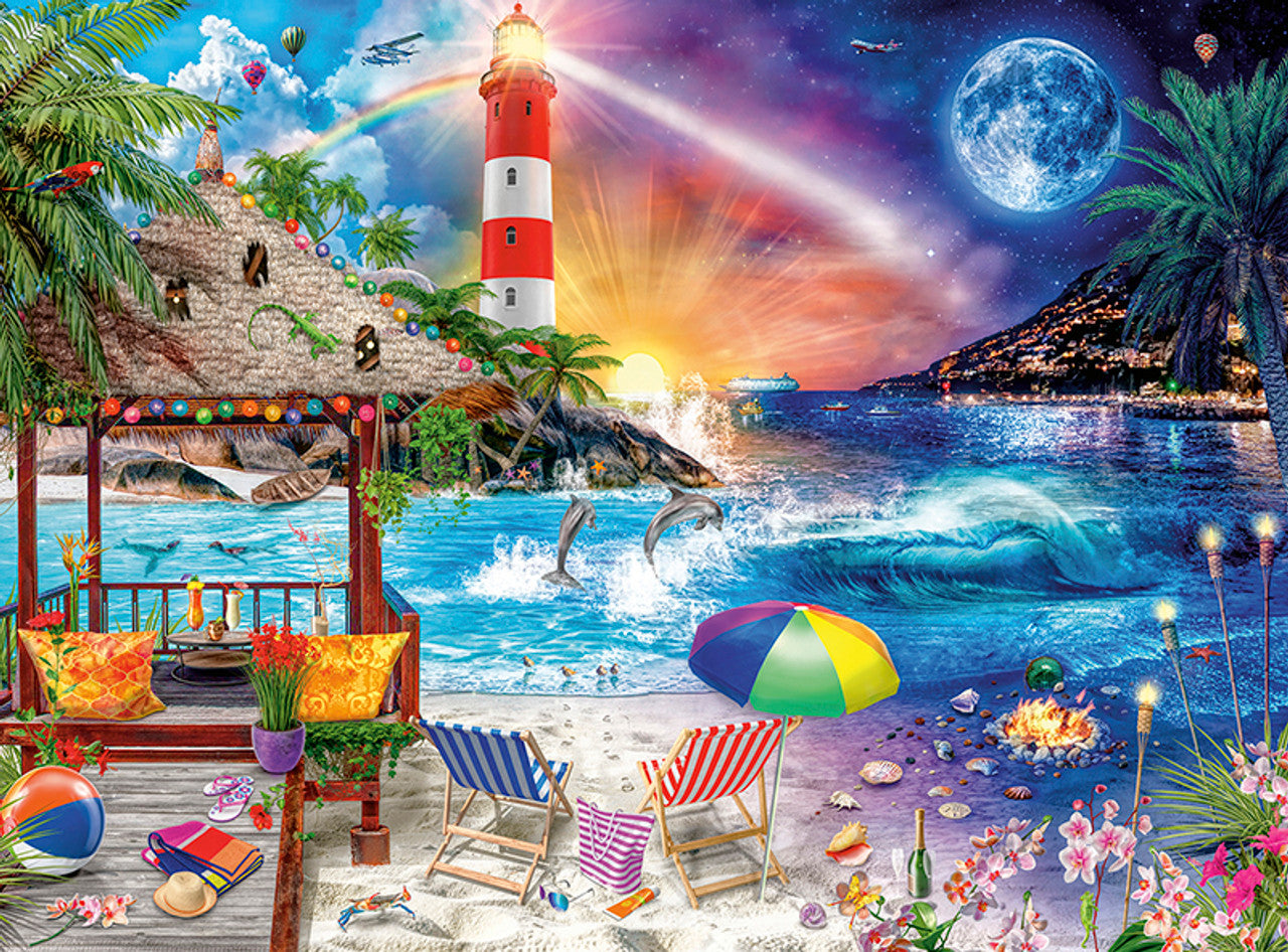 Nuit et jour: la vie est une plage