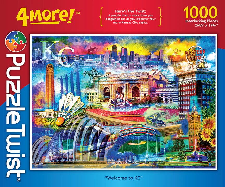 Bienvenue à KC - 4 de plus! (1000pcs)