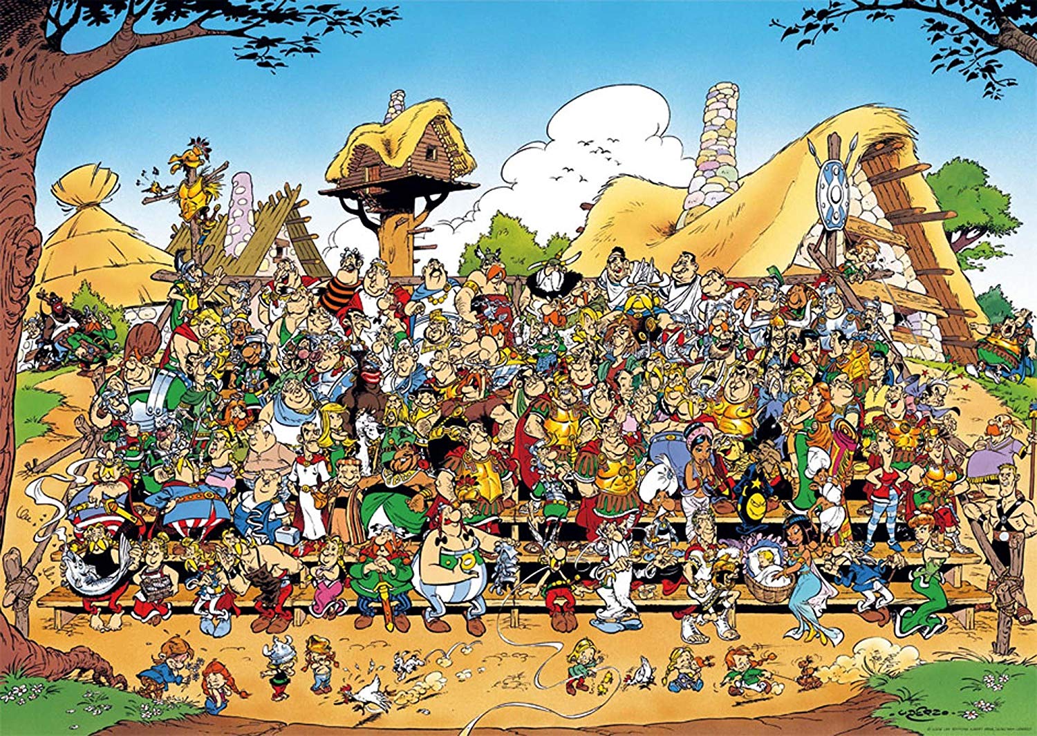 Ravensburger Asterix Family Photo