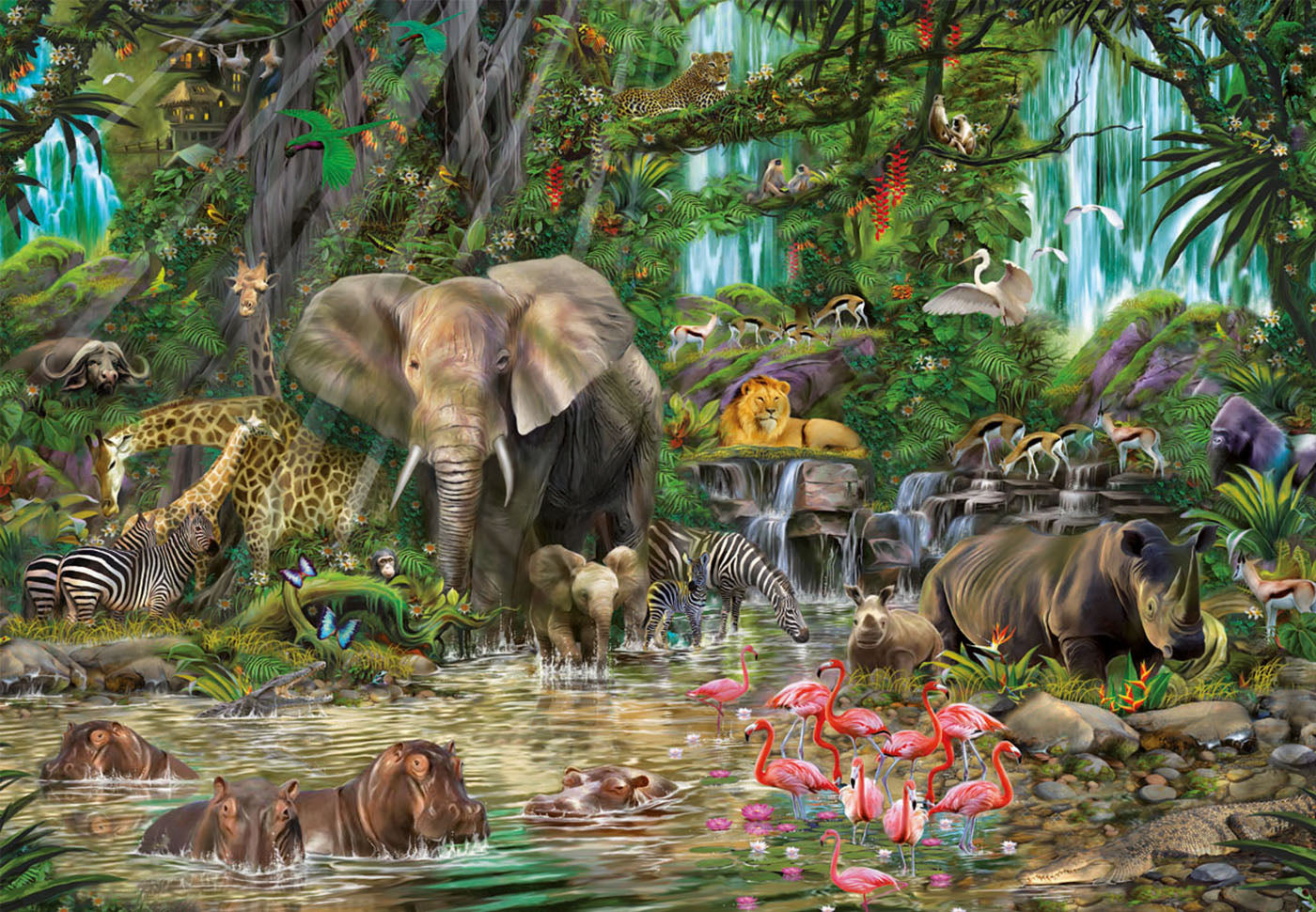 African Jungle, Enright (2000pcs)