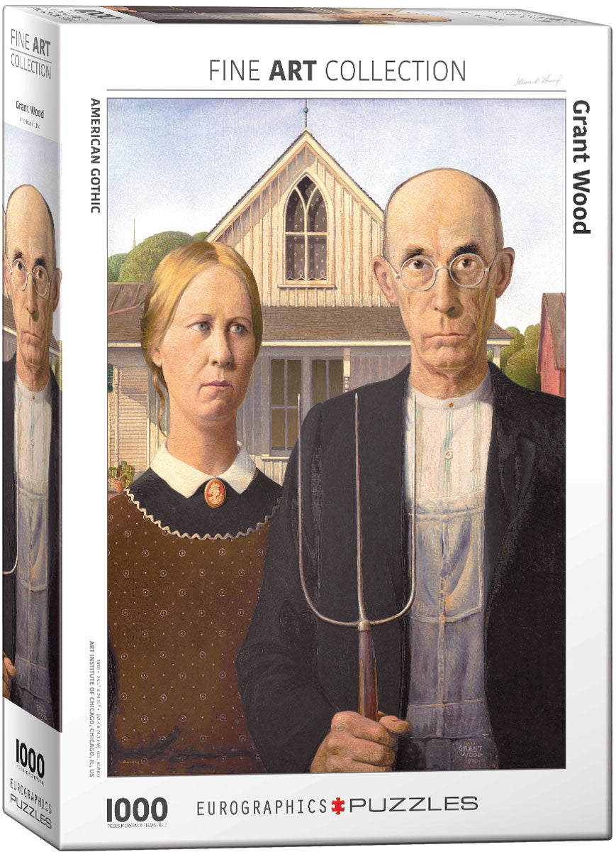Fine Art: American Gothic, Grant Wood