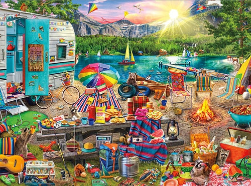 Le camping familial, Aimee Stewart