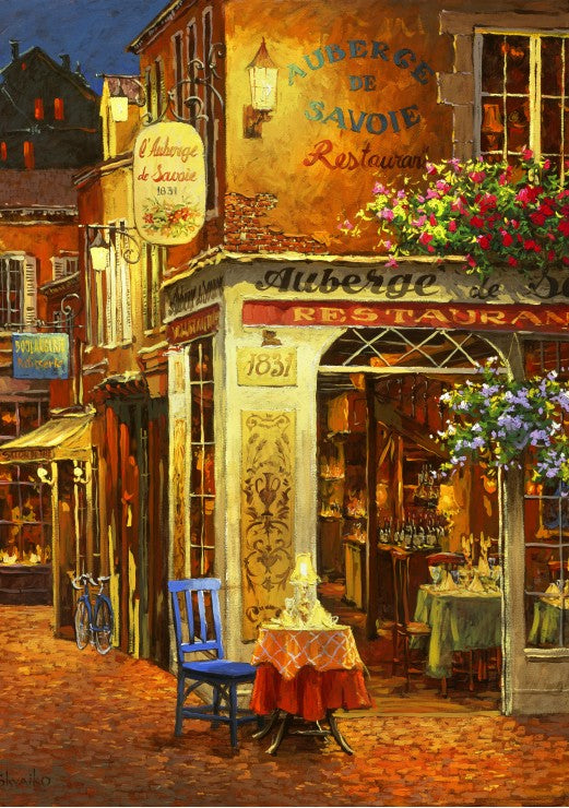 AUBERGE DE SAVOIE Restaurant (1000pcs)
