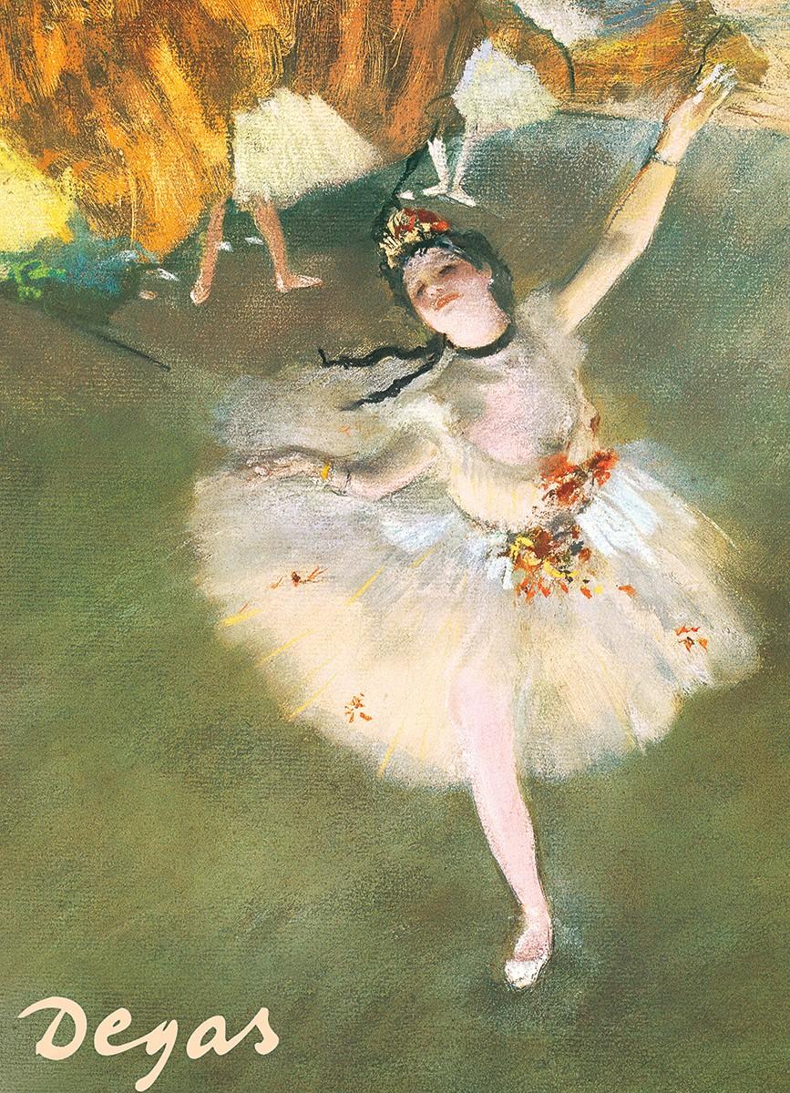 The star (dancer on stage) , Edgar Degas