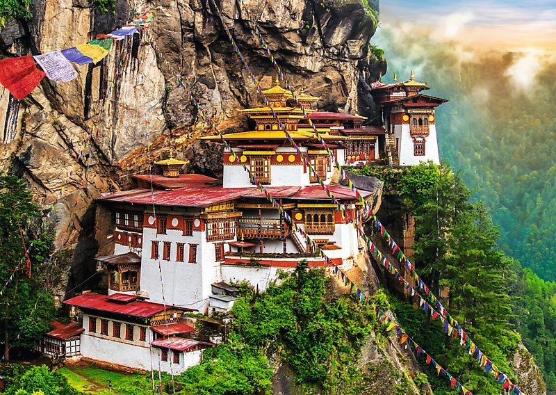 Tiger's Nest, Bhutan (2000pcs)