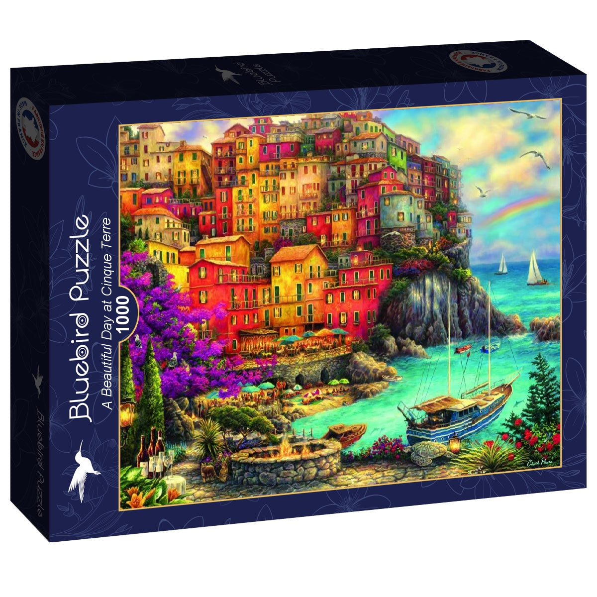 Une belle journée à Cinque Terre, Chuck Pinson (1000pcs)