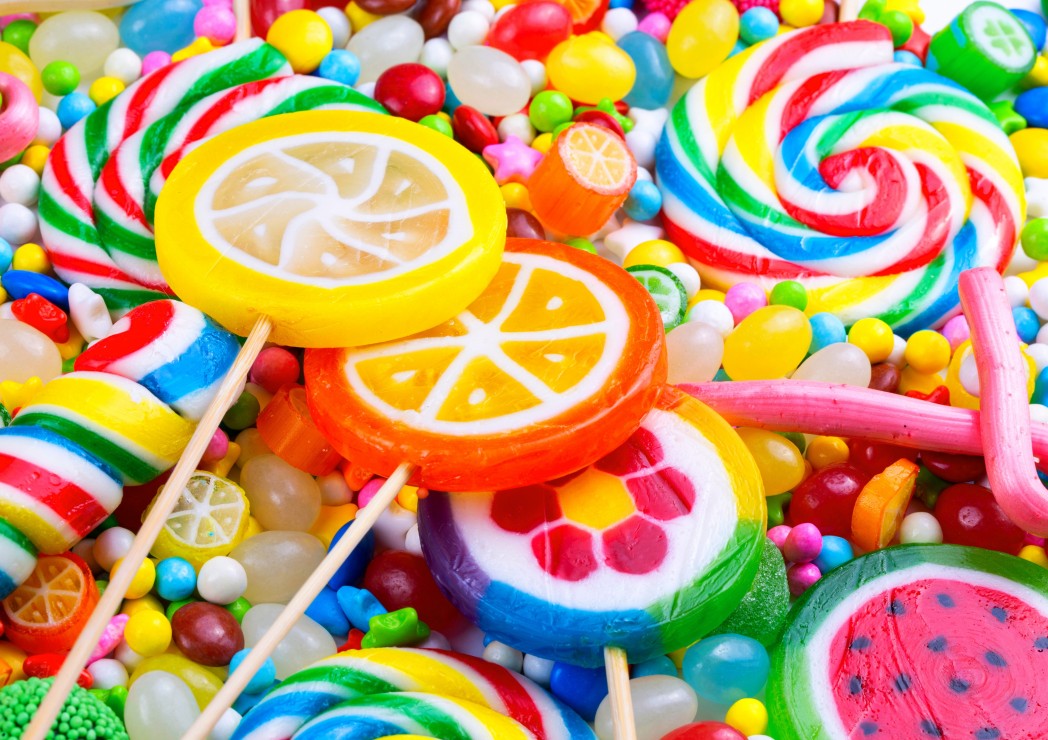Sucettes colorées (1500pcs)