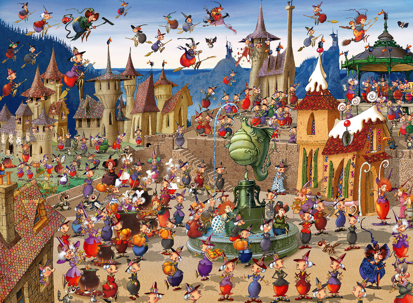 The Meeting of the Witches, Francois Ruyer (4000pcs)