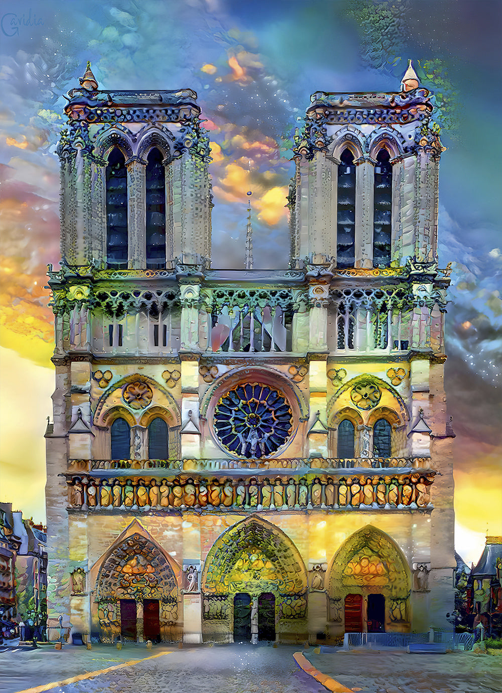 Notre-Dame Cathedral de Paris (1000pcs)