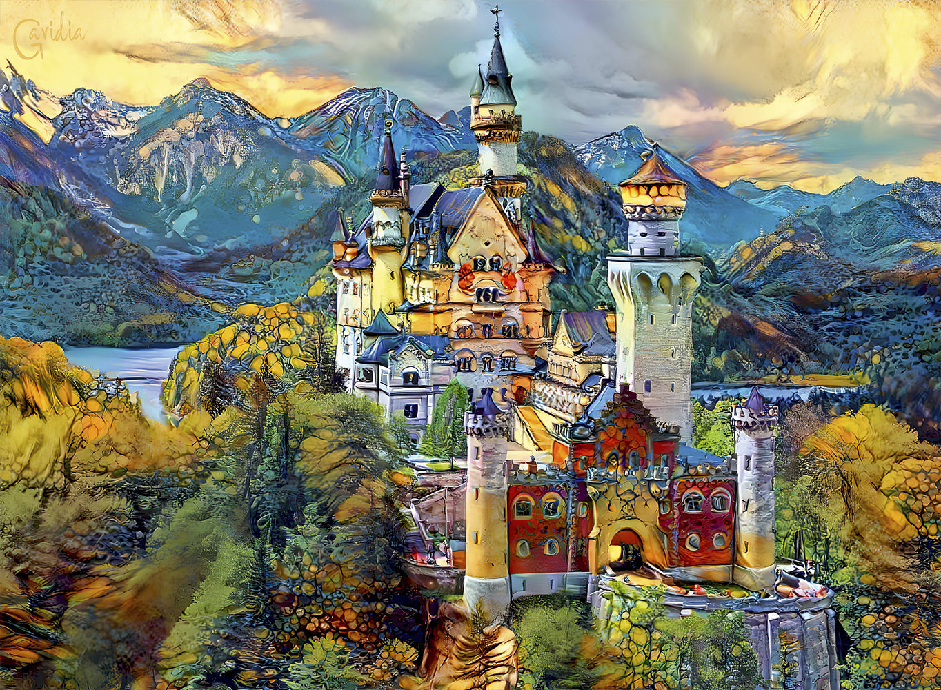 DMG NEUSCHWANSTEIN (6000pcs) (boîte endommagée)