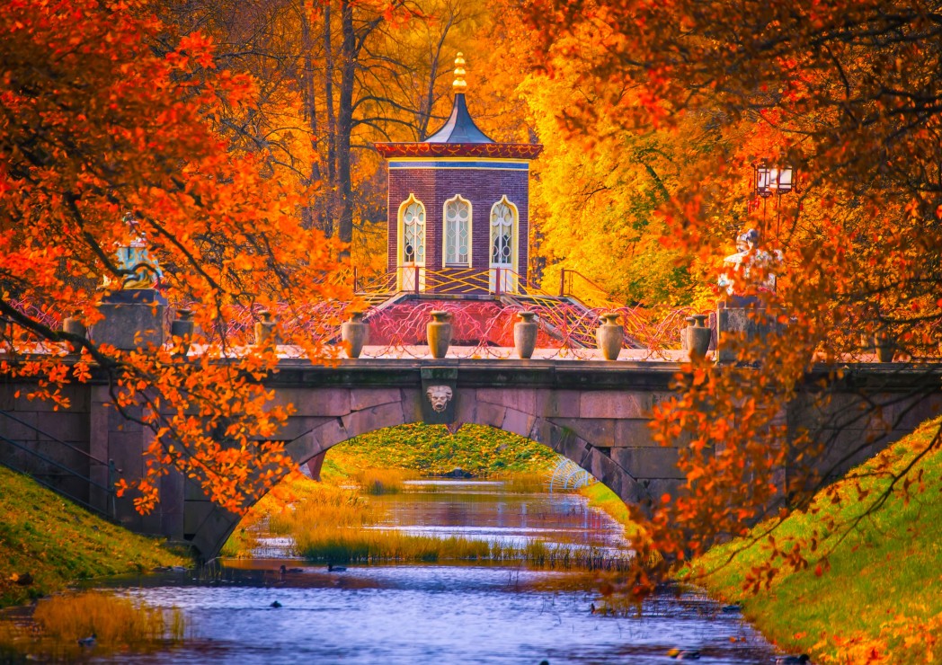 Park of Pouchkine, Russie (1500pcs)