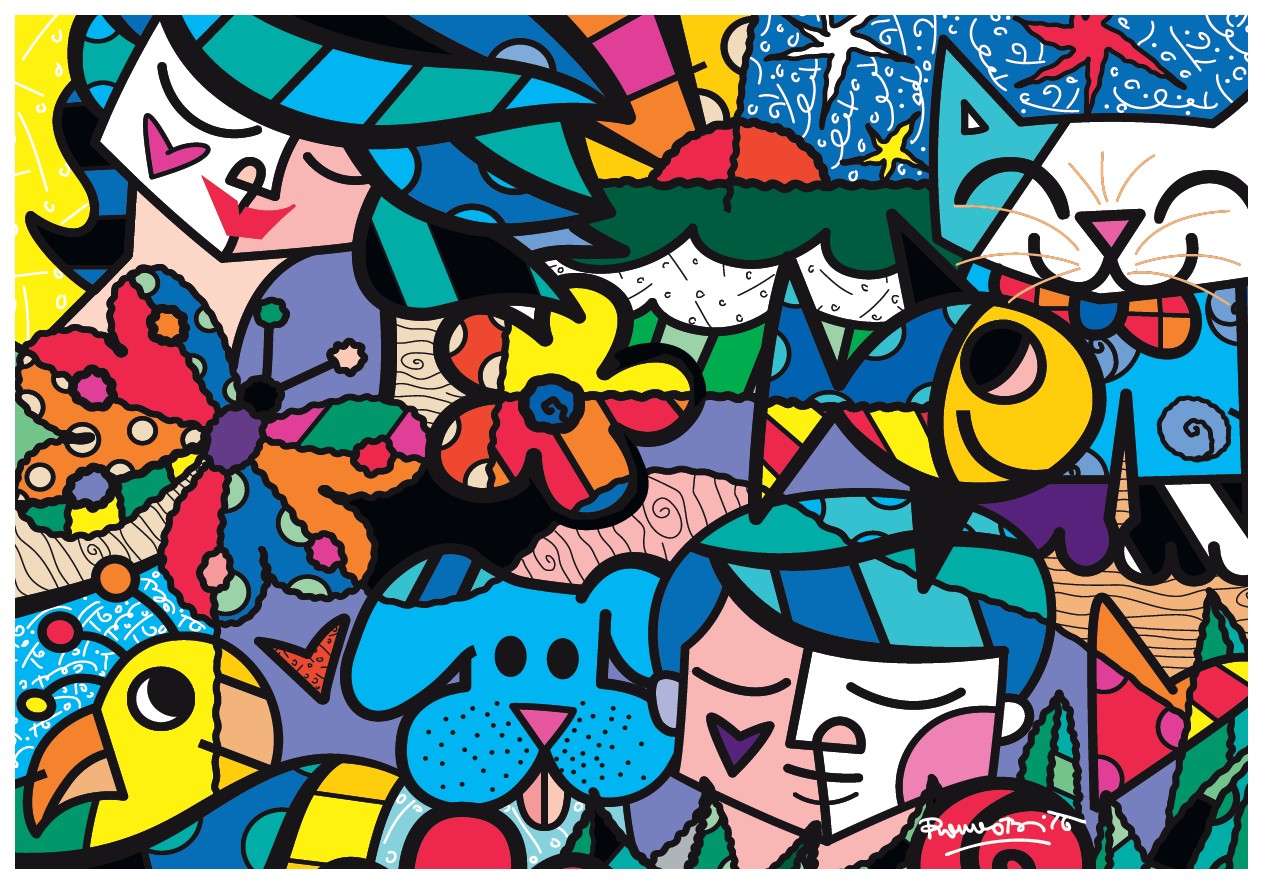 Romero Britto - Britto Garden (1000pcs)