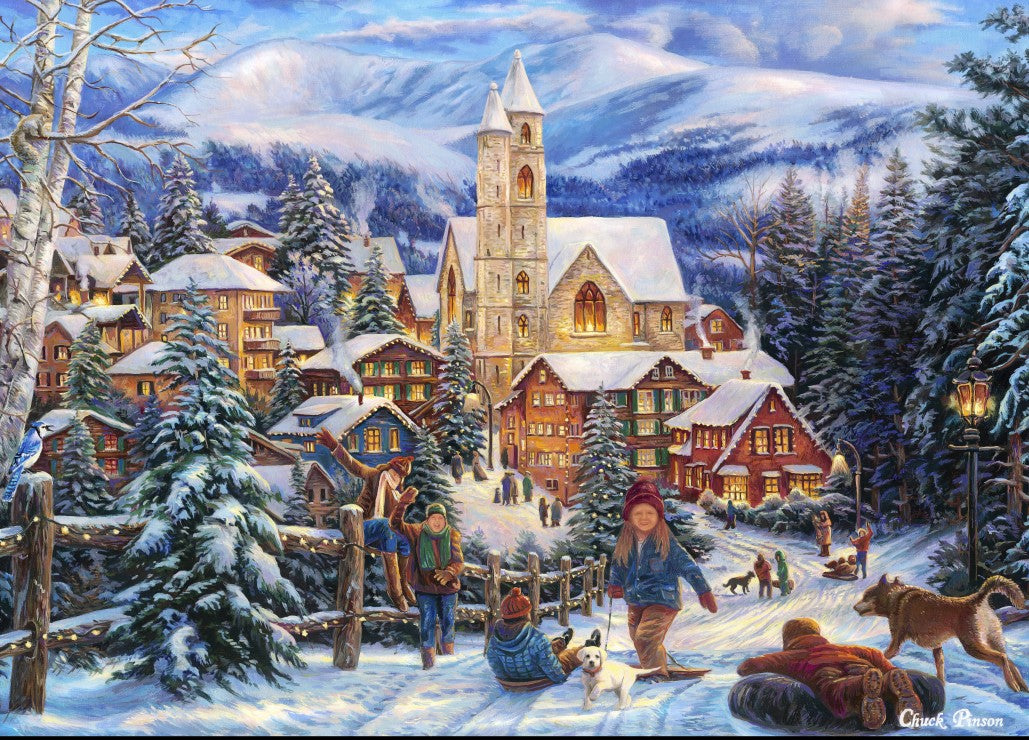Slidding en ville, Chuck Pinson (1500pcs)