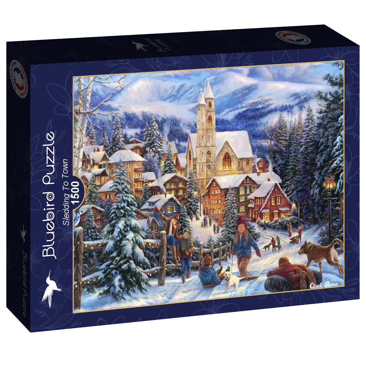 Slidding en ville, Chuck Pinson (1500pcs)