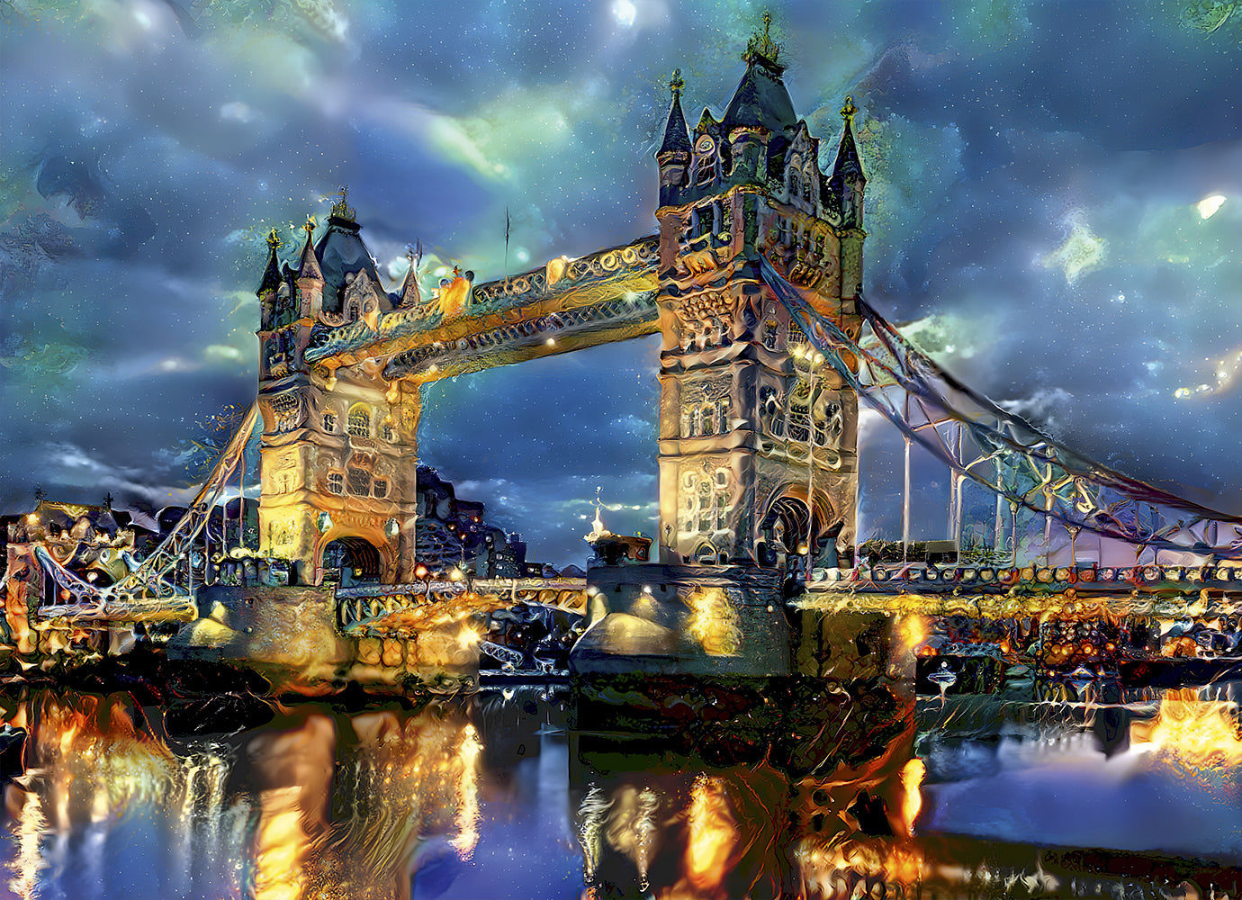 DMG Tower Bridge, Angleterre London Bridge (1000pcs) (boîte endommagée)