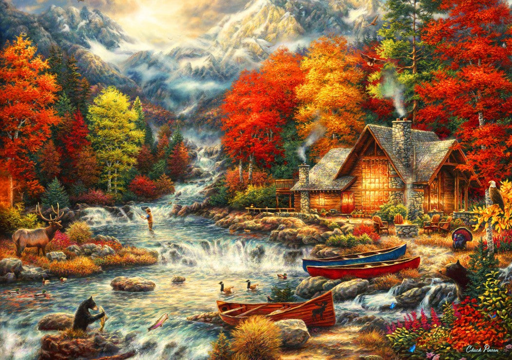 Trésors des grands espaces, Chuck Pinson (1000pcs)