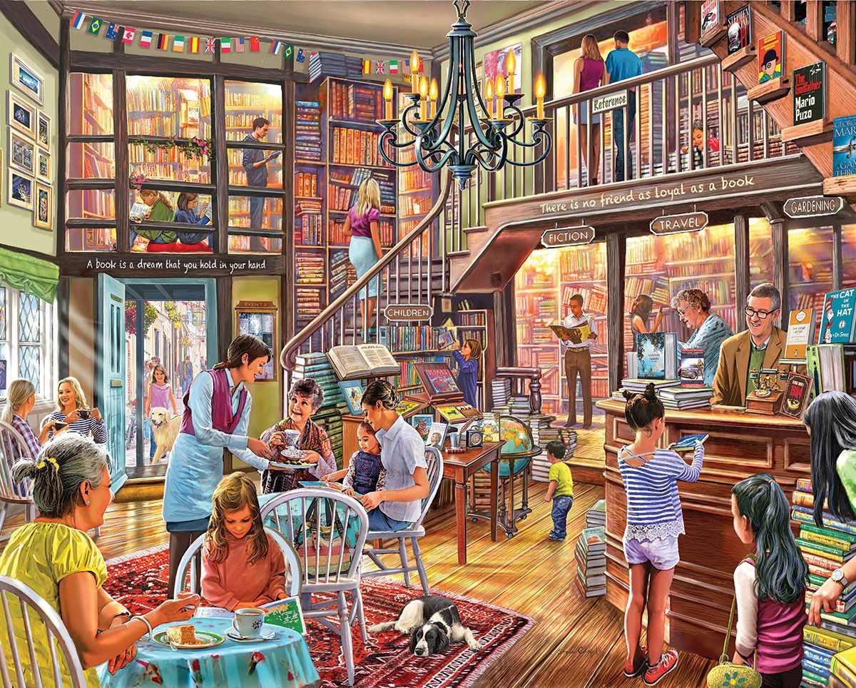 Librairie locale, Steve Crisp