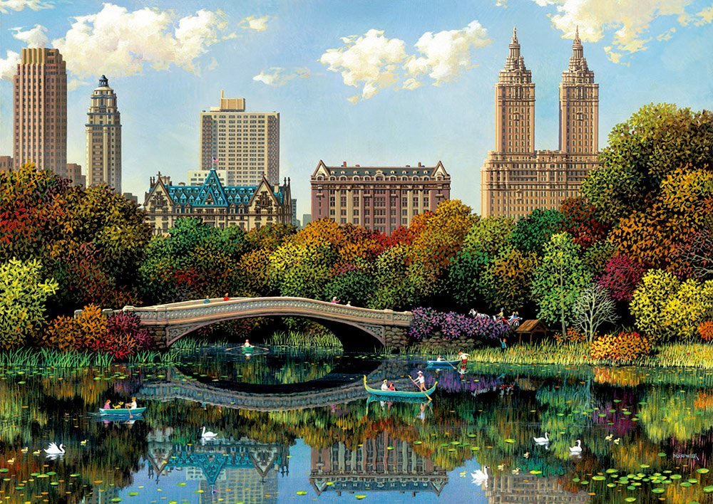 Central Park - Bow Bridge, Alexander Chen