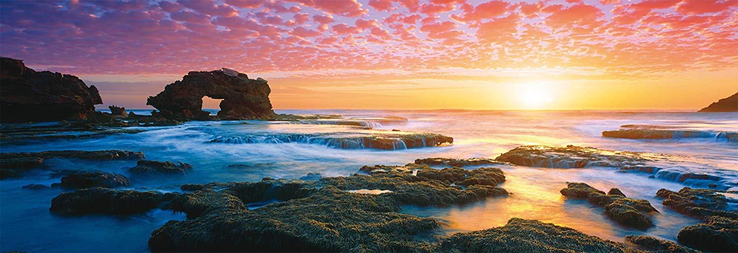 Bridgewater Bay Sunset - Victoria, Australia (Panorama)