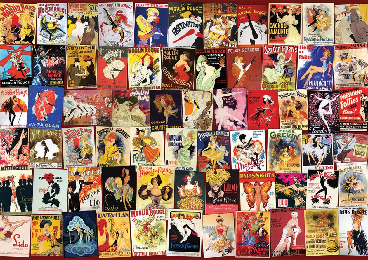 DMG Vintage Collage - Cabaret (boîte endommagée)