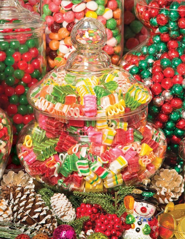Le pot de bonbons