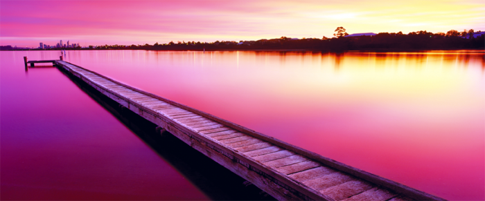 Canning River - Perth, Australia (Panoramic) 136 pcs