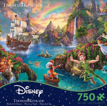 Peter Pan's Never Land (Jamais la Terre de Peter Pan), Thomas Kinkade