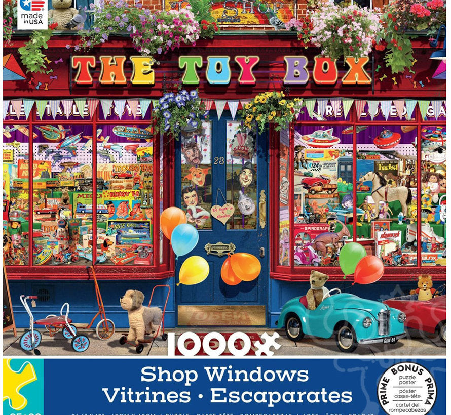 Fenêtres sur les magasins: Boîte à jouets (1000pcs)
