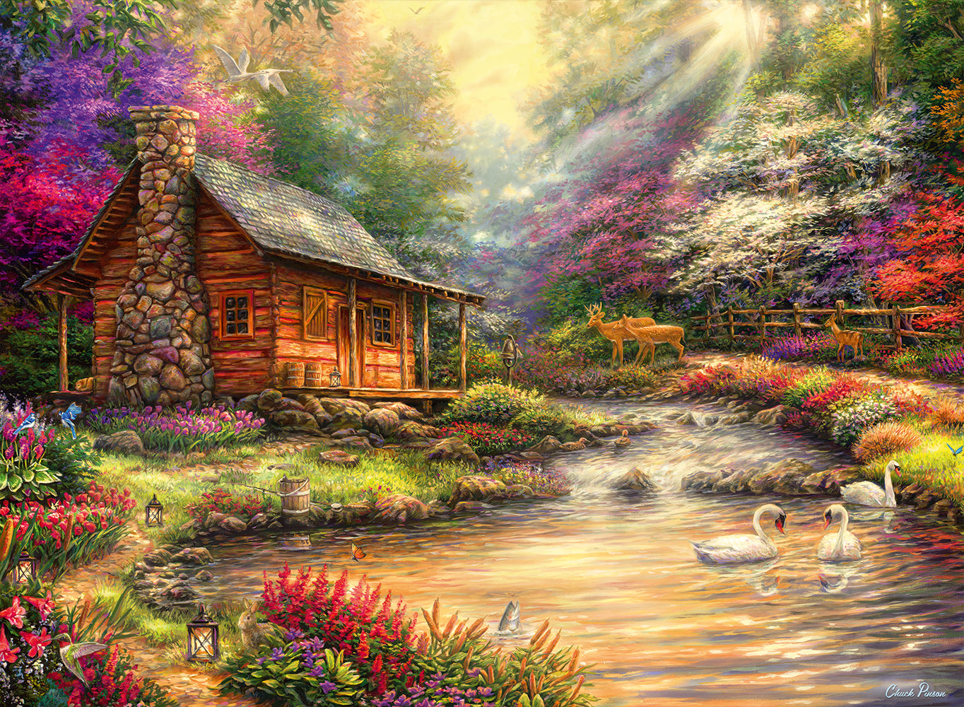 DMG Brookside Retreat, Chuck Pinson (4000pcs) (DAMAGED BOX)