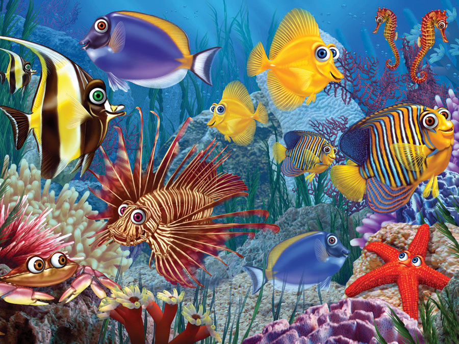 Wide-Eyed Fishies, Family Puzzle