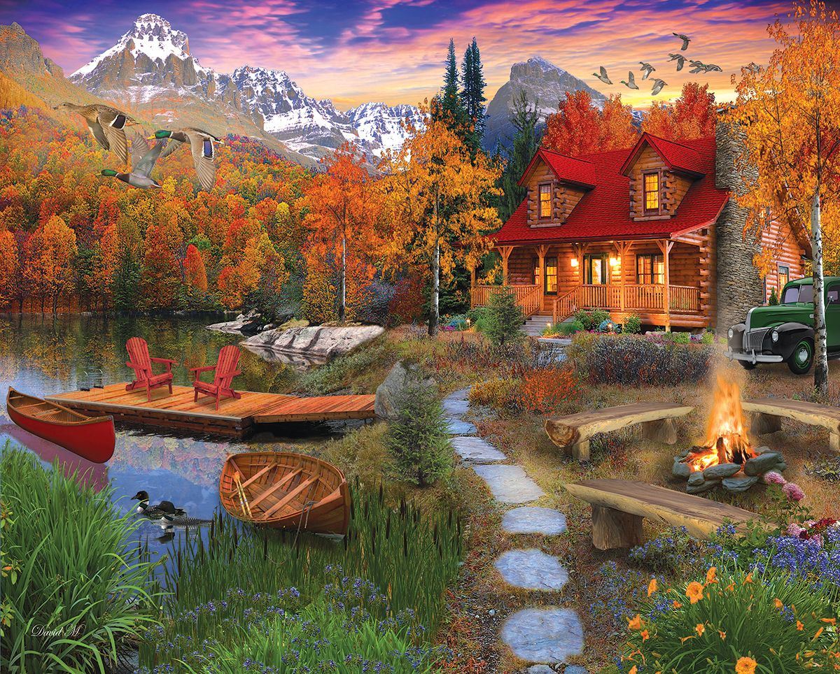 Cozy Cabin, David Maclean