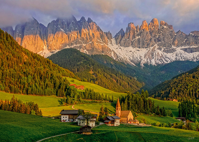 Santa Maddalena, Dolomites (1000pcs)