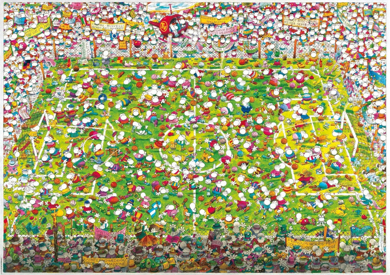 Crazy World Cup, Mordillo (Triangular Box) (4000pcs)