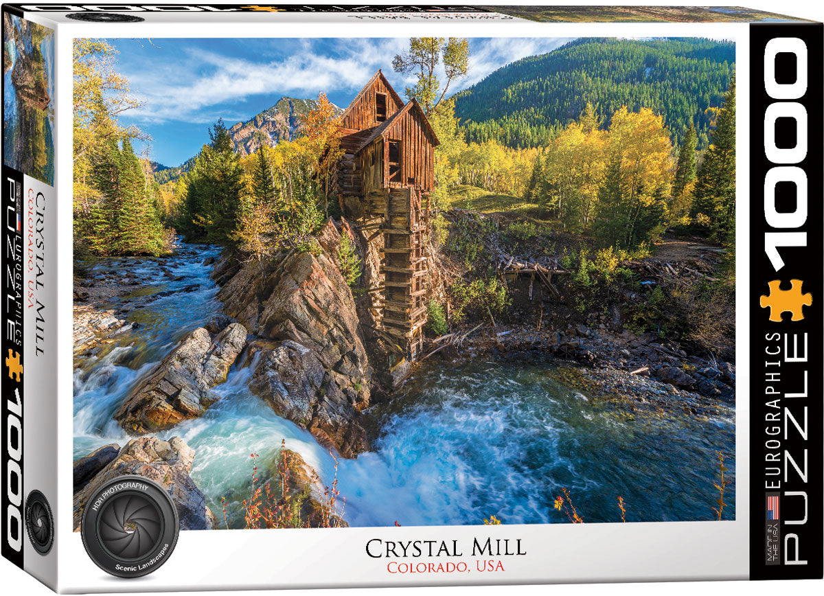 PFG HDR Photography - Crystal Mill, Colorado (Usage/Used - PUZZLES FOR GOOD)
