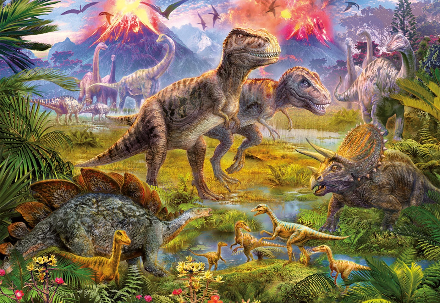 Gathering dinosaur, Jan Patrik Krasny