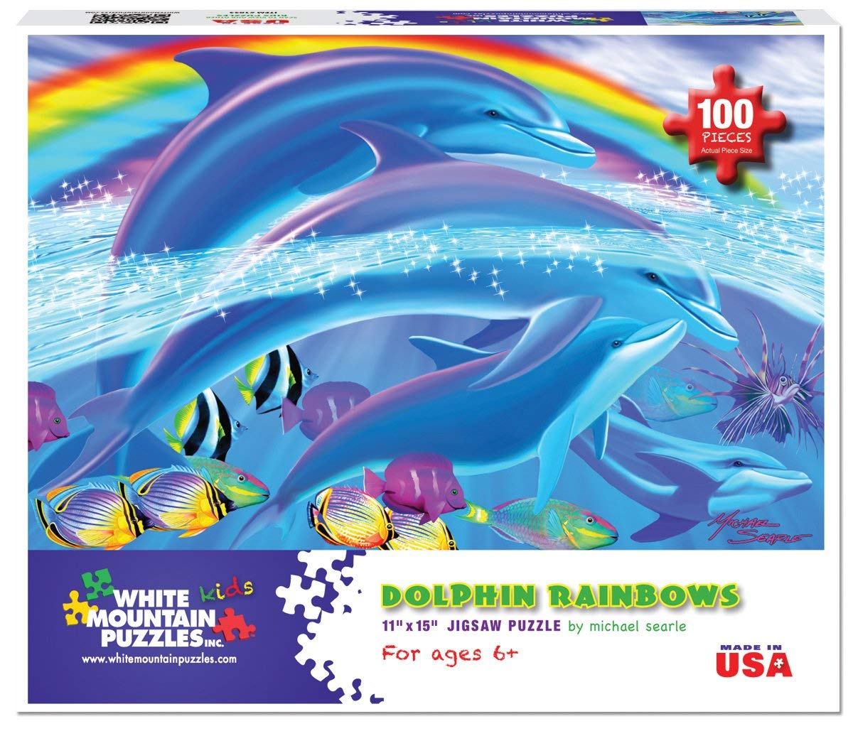Dolphin Rainbow Dreams, Michael Searle