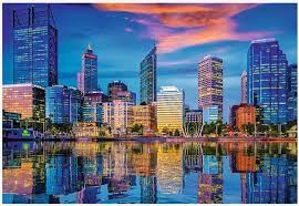 CityScape - Urban Reflection, Perth, Australia (1500pcs)