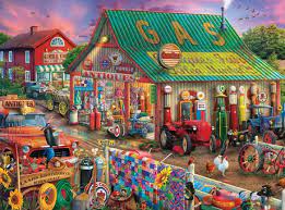 Vie à la campagne: Marché antique (1000pcs)