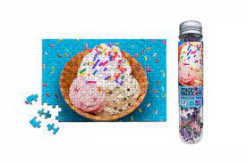 Fan de crème glacée - mini puzzle