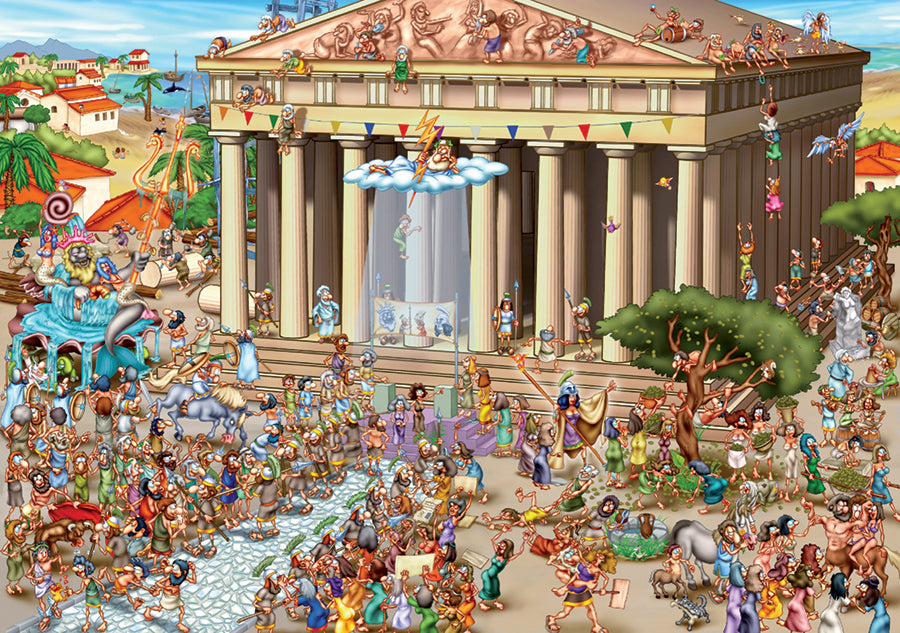 Cartoon Collection - Acropolis